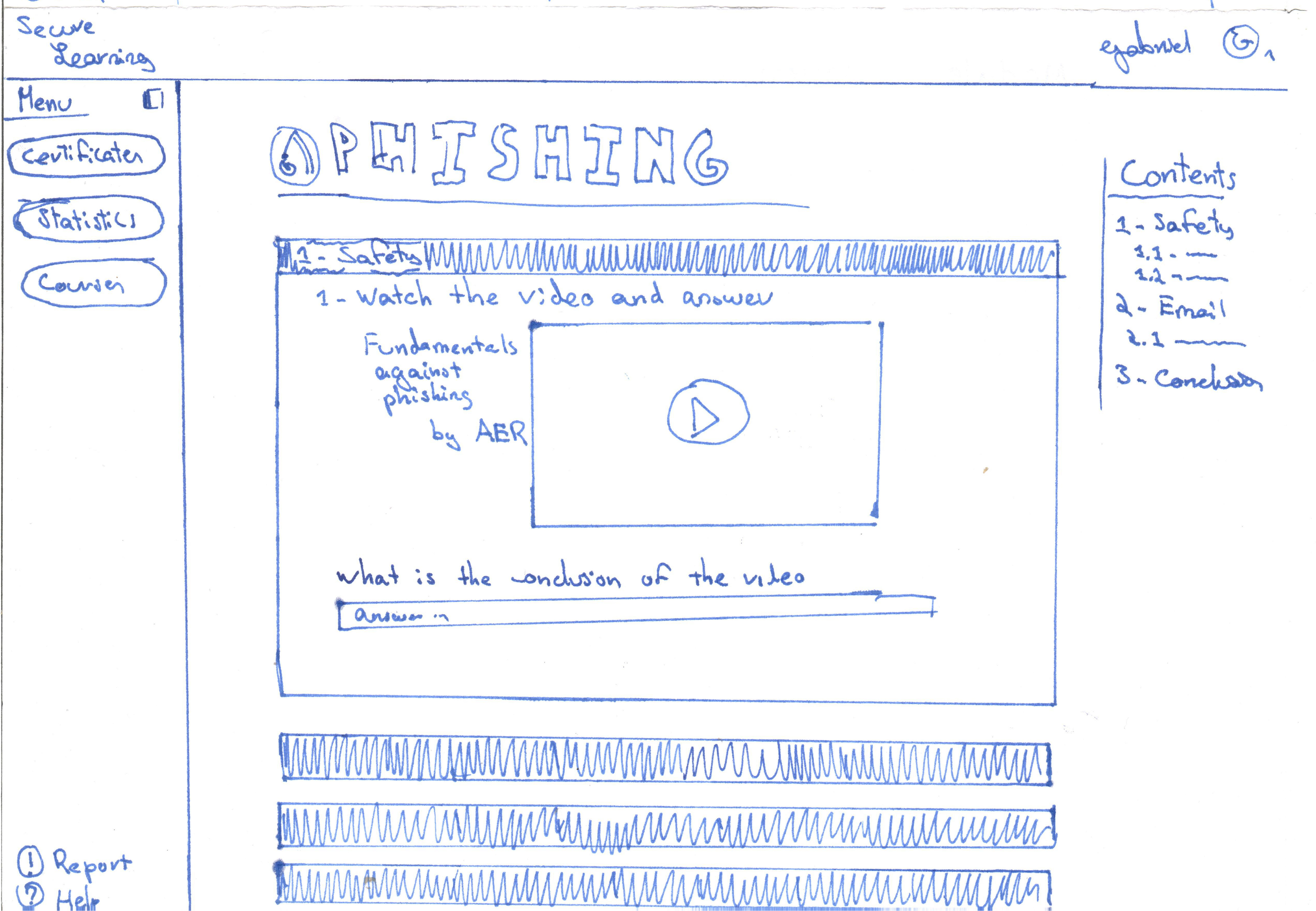 Learner module player interface